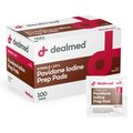 Dealmed POVIDONE IODINE PREP PAD 10 MEDIUM, 1000PK 781050